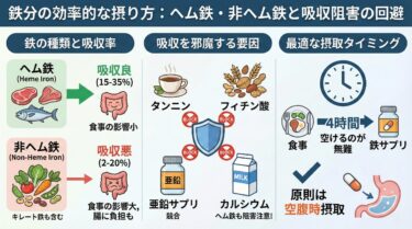 鉄は量より吸収が大事｜ヘム鉄・サプリ・コーヒーの正しい付き合い方